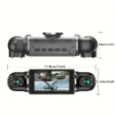4K Quad-channel Car Dashboard Camera with 360° With Night Vision