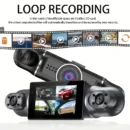 4K Quad-channel Car Dashboard Camera with 360° With Night Vision