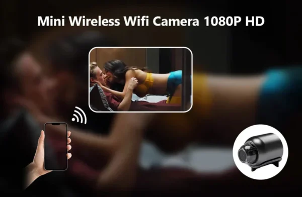 (BUY1 GET1 FREE) MINI WIFI CAMERA 1080P HD – NIGHT VISION INCLUDED - Image 2
